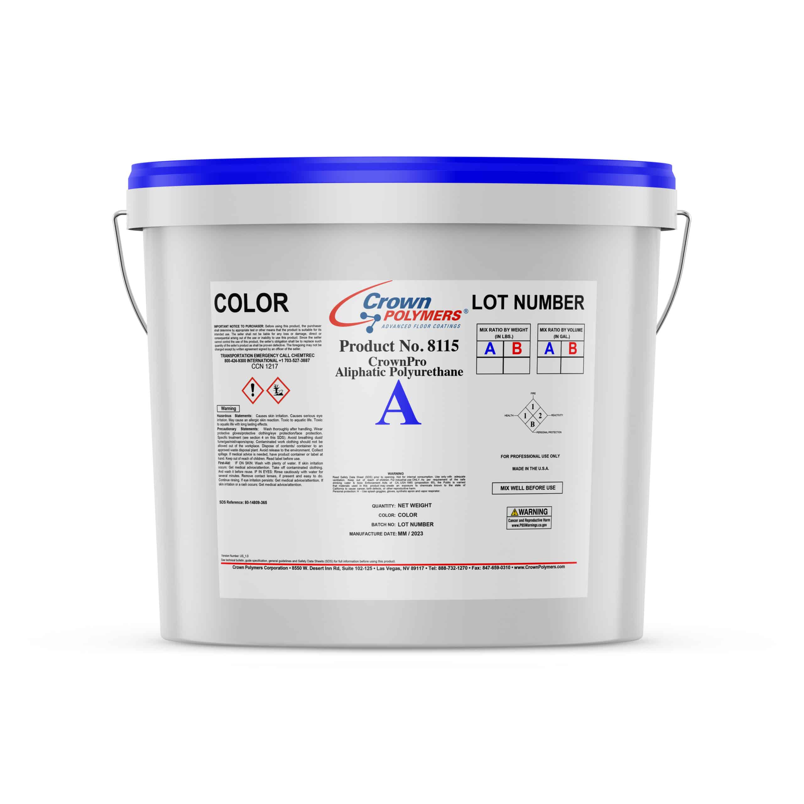 8115 CrownPro Aliphatic Polyurethane