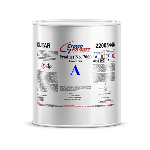 7000 CrownPro™ Aliphatic Polyaspartic Polyurea Topcoat | Fast Curing ...