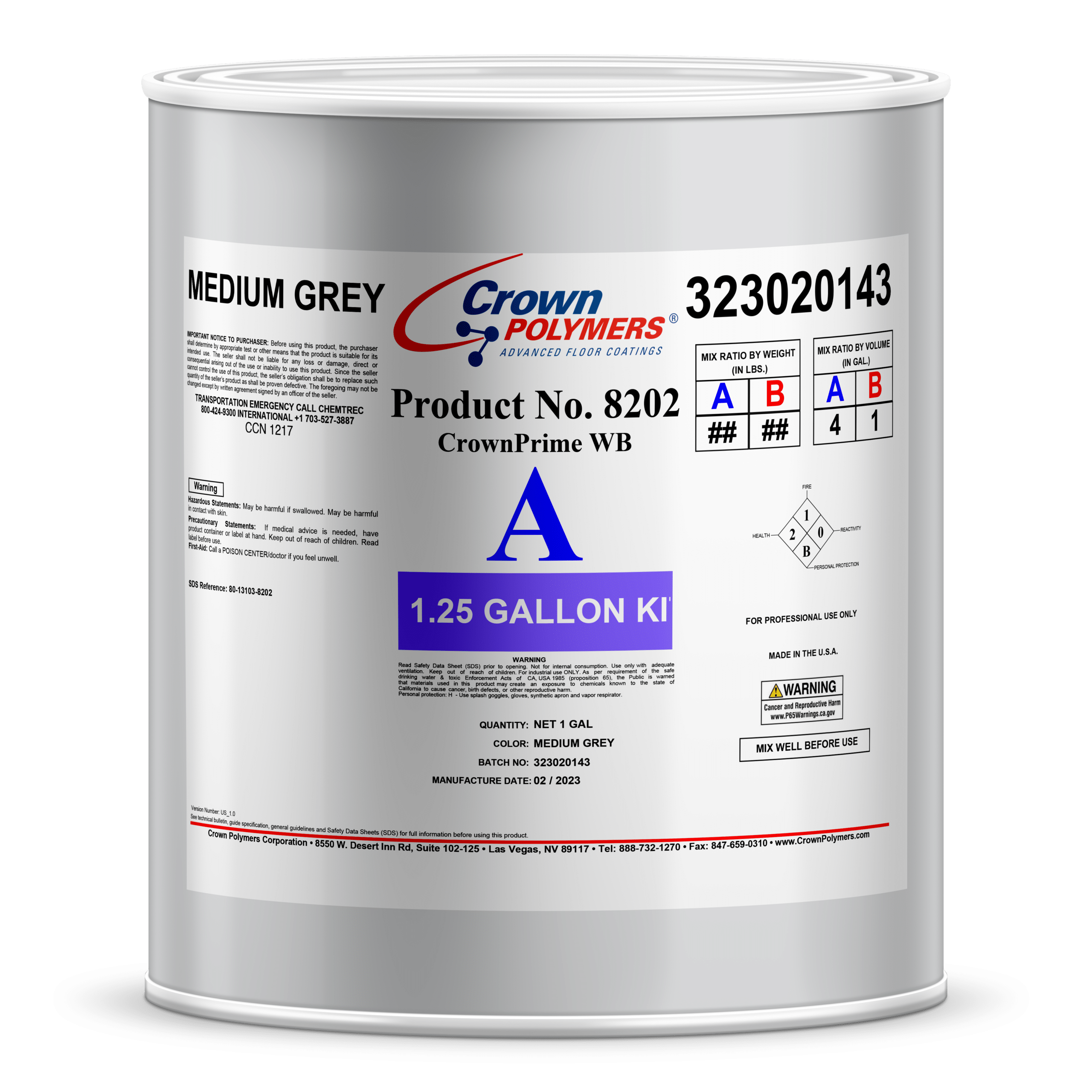 8202 CrownPrime | High-Performance Epoxy Primer